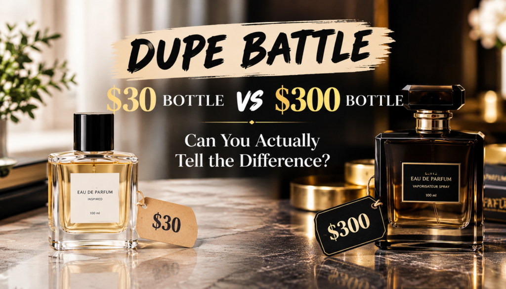 Dupe Battle: $30 Bottle vs $300 Bottle - Can You Actually Tell the Difference? dupe battle